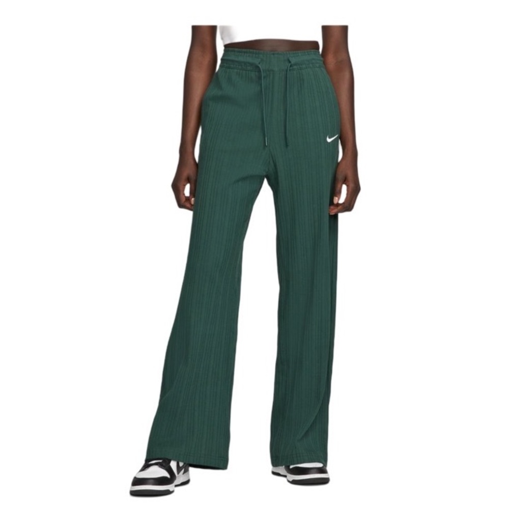 Women’s Nike Ribbed Jersey Wide Leg Pants